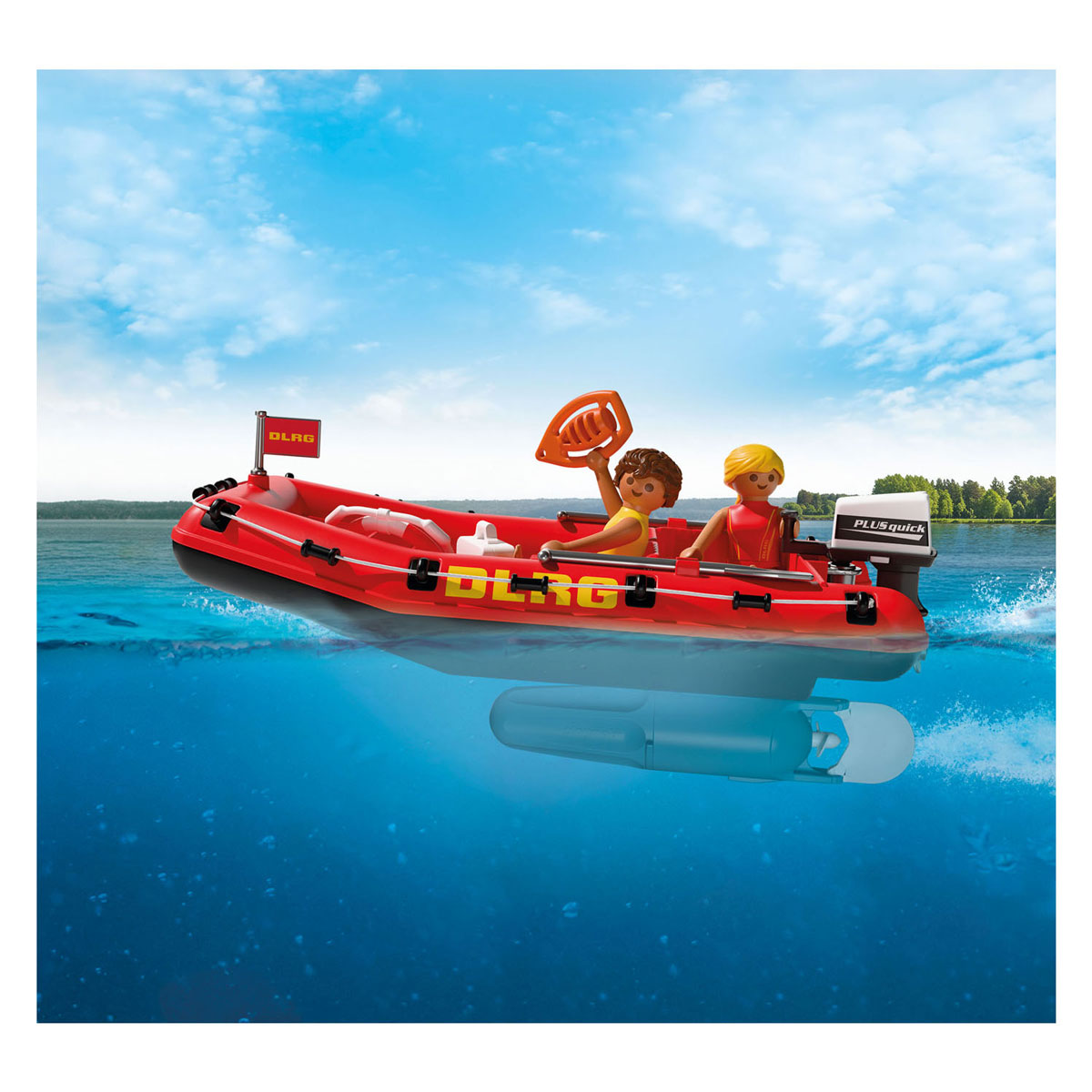 Playmobil my life reddingsboot - 72280