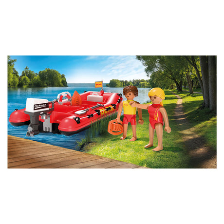 Playmobil my life reddingsboot - 72280