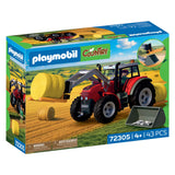 Playmobil country grote tractor met hooibalen - 72305