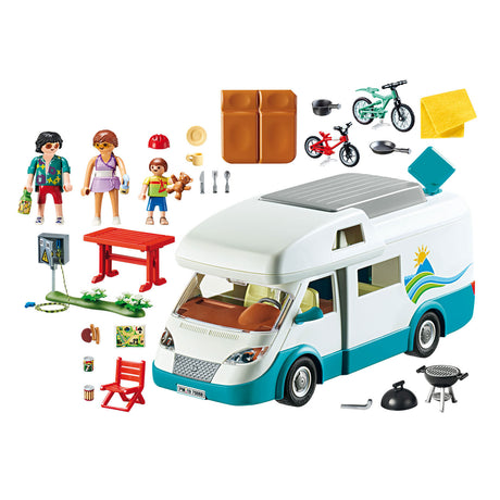 Playmobil Family Fun Camper mit Familie 70088