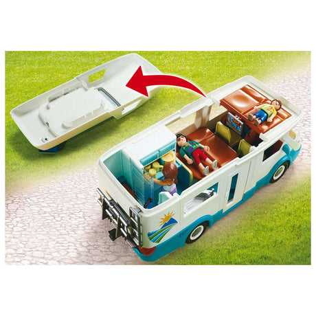 Playmobil Family Fun Camper mit Familie 70088