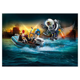Playmobil City Action Police Jetpack Verhaftung des Art Thief 70782