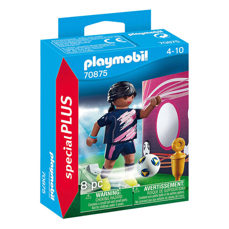 Playmobil Specials Fußballspieler mit Torwand – 70875