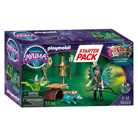 Playmobil Ayuma Starterset Ritterfee mit Waschbär - 70905