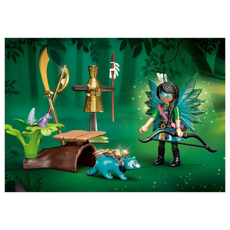 Playmobil Ayuma Starterset Ritterfee mit Waschbär - 70905