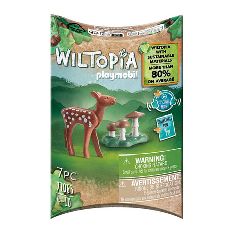 Playmobil Wiltopia Rehkitz. 7x12 cm