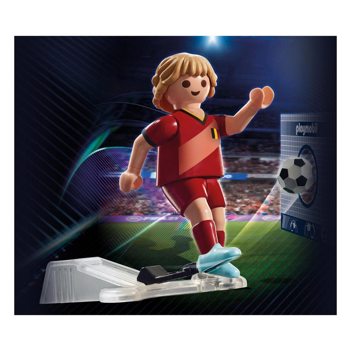 Playmobil Sport-Action-Fußballer Belgien - 71128