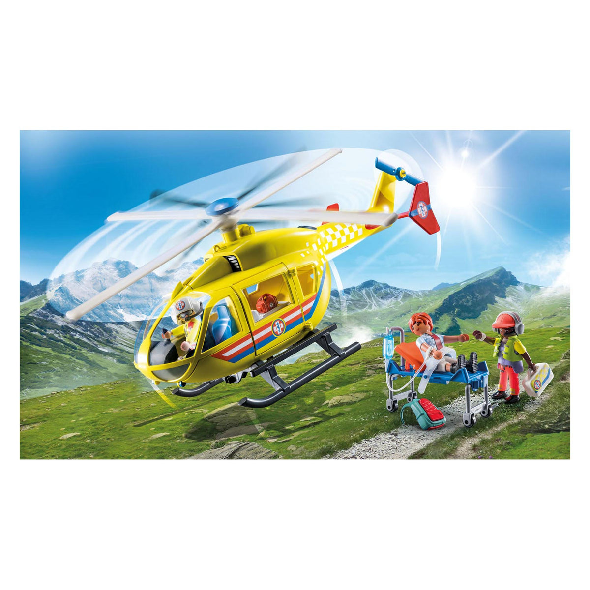 Playmobil City Life Rettungshubschrauber – 71203