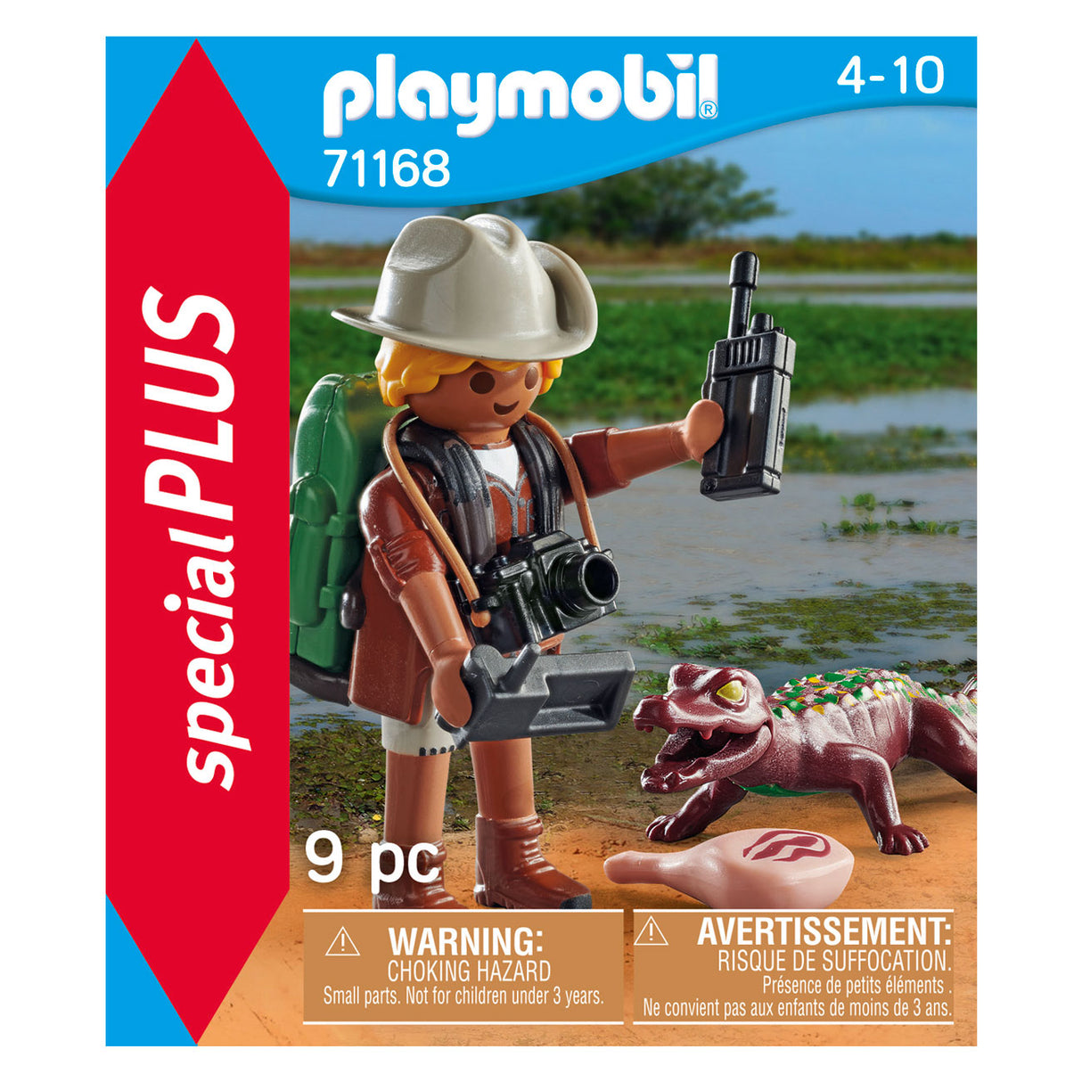 Playmobil -Specials -Forscher bei Young Caiman - 71168