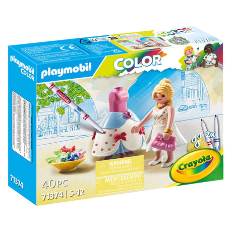 Playmobil-Farbe: Modisches Kleid – 71374