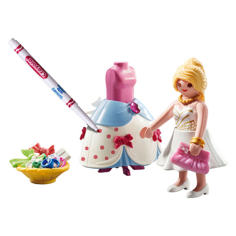 Playmobil-Farbe: Modisches Kleid – 71374