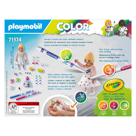 Playmobil-Farbe: Modisches Kleid – 71374