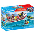 Playmobil Actionhelden Feuerwehrboot mit Wasserscooter – 71464