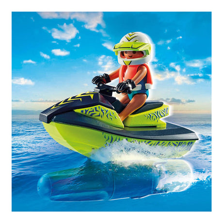 Playmobil Actionhelden Feuerwehrboot mit Wasserscooter – 71464