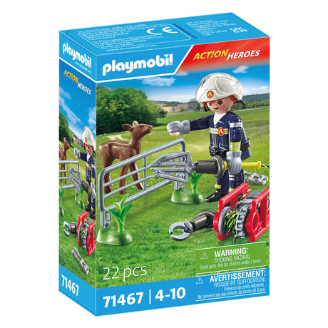 Playmobil Action Heroes Tierschutz Feuerbrigade - 71467