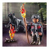 Playmobil -Specials Krijger mit Wolf 71482