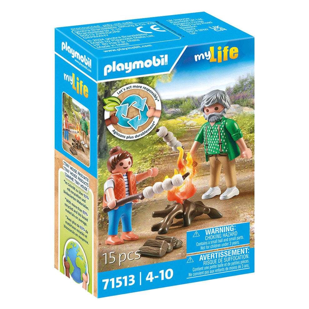 Playmobil My Life Camp Fire mit Marshmallows - 71513
