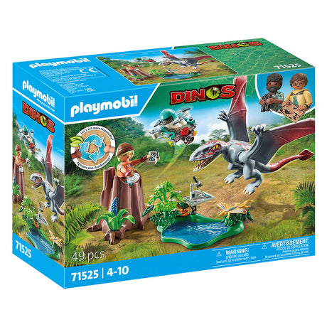 PLAYMOBIL DINOS Beobachtungsposten für Dimorphodon 71525