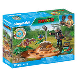 Playmobil Dinos Stegosaurusnest mit Eierdieb 71526