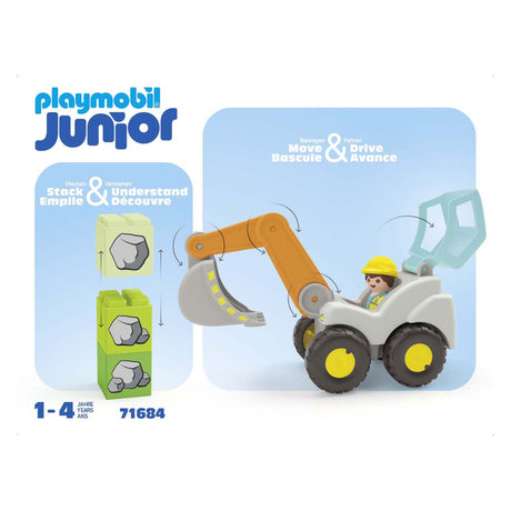 Playmobil 71684 Junior-Baggerlader
