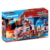 Playmobil Action Heroes Feuerwehrwagen: US Tower Ladder 70935