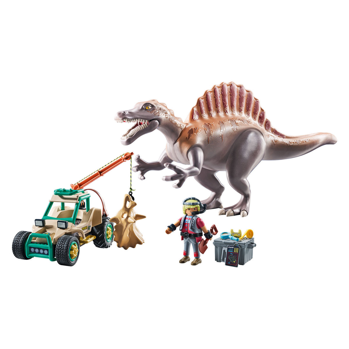 Playmobil 71820 Spinosaurus-Angriff