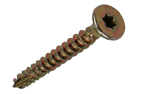 Mack 1018021 - spaanplschr.vzkop-zelfb. geelverz. 26 st 5,0 x 40 mm | 5 stuks