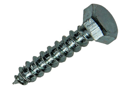 Mack 1018037 - houtdraadbout staal verzinkt 40 st 6 x 30 mm | 5 stuks