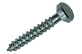Mack 1018039 - houtdraadbout staal verzinkt 32 st 6 x 40 mm | 5 stuks