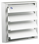 Renson 1006250 - dampkaprooster opbouw 433 alu f1 173x173mm | 2 stuks