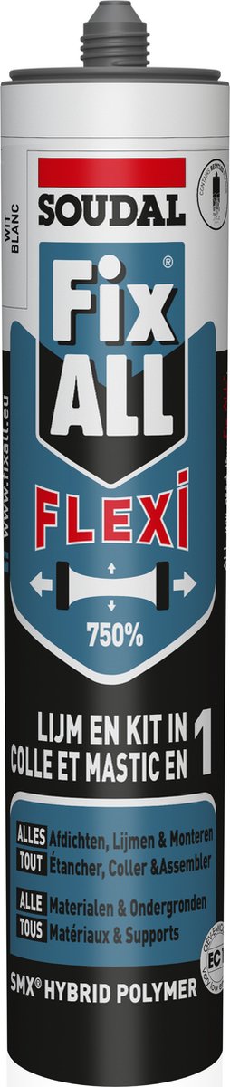 Soudal Fix – alles flexibel | Kleb- und Fugendichtstoff | weiß | 290 ml - 105029