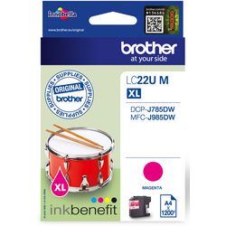 Tintenpatrone Brother 22h Magenta