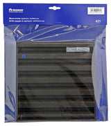 Renson 1006237 - muurrooster opbouw 431 alu ral8019 225x225mm | 2 stuks