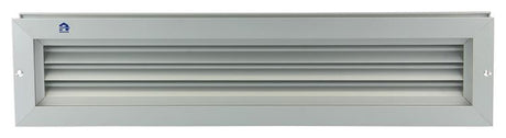 Renson 1006214 - deurrooster 461 alu f1 425x76mm | 2 stuks
