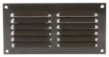 Renson 1015067 - schoepenrooster plat alu bruin200x100mm | 10 stuks