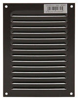 Renson 1006304 - schoepenrooster vlak alu ral 8019 150x200mm | 10 stuks