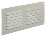Renson 1006306 - schoepenrooster vlak alu ral 9010 250x100mm | 10 stuks