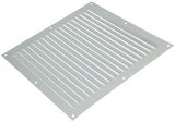 Renson 1006309 - schoepenrooster vlak alu ral 9010 250x250mm | 10 stuks