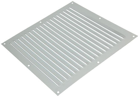 Renson 1006309 - schoepenrooster vlak alu ral 9010 250x250mm | 10 stuks