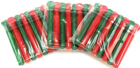 Playgo 24 Weihnachts-Blasenstäbe, 11 cm lang