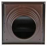 Renson 1006386 - dampkaprooster 4 klep 742 dia pvc ral 8019 ø100-130 | 2 stuks