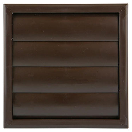Renson 1006375 - dampkaprooster opbouw 733 pvc ral 8019 187x187mm | 2 stuks