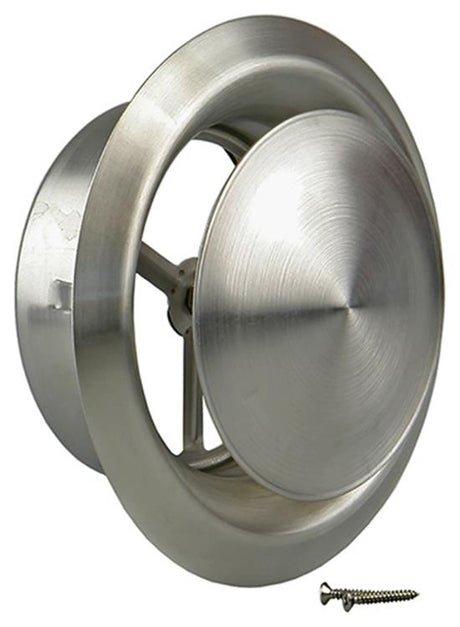 Renson 1006329 - afzuigventiel inbouw 636 inox ø 100 | 2 stuks