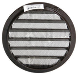 Renson 1006269 - ronde rooster inbouw 434 r alural 8019 ø 160 | 10 stuks