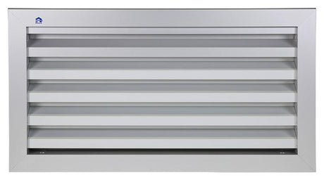Renson 1006754 - muurrooster 411 f1 400x200mm | 1 stuks