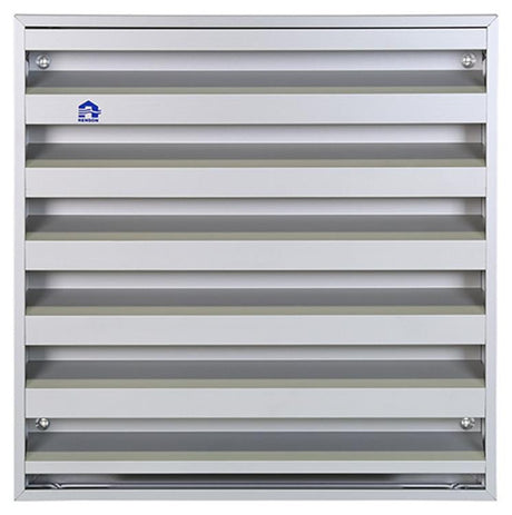 Renson 1013929 - opbouwmuurrooster alu natuur 431 225x225mm | 2 stuks