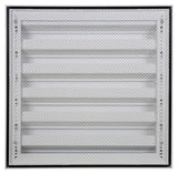 Renson 1014554 - opbouw muurrooster alu wit 431 225x225mm | 2 stuks