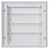 Renson 1013878 - lamellenrooster alu wit 433 173x173mm | 2 stuks