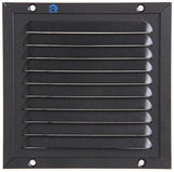 Renson 1057986 - opbouw schoepenr kader gaas 437 (150x150) ral 9005 zwart | 2 stuks