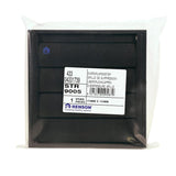 Renson 1057998 - dampkaprooster 433 (173x173) ral 9005 zwart | 2 stuks